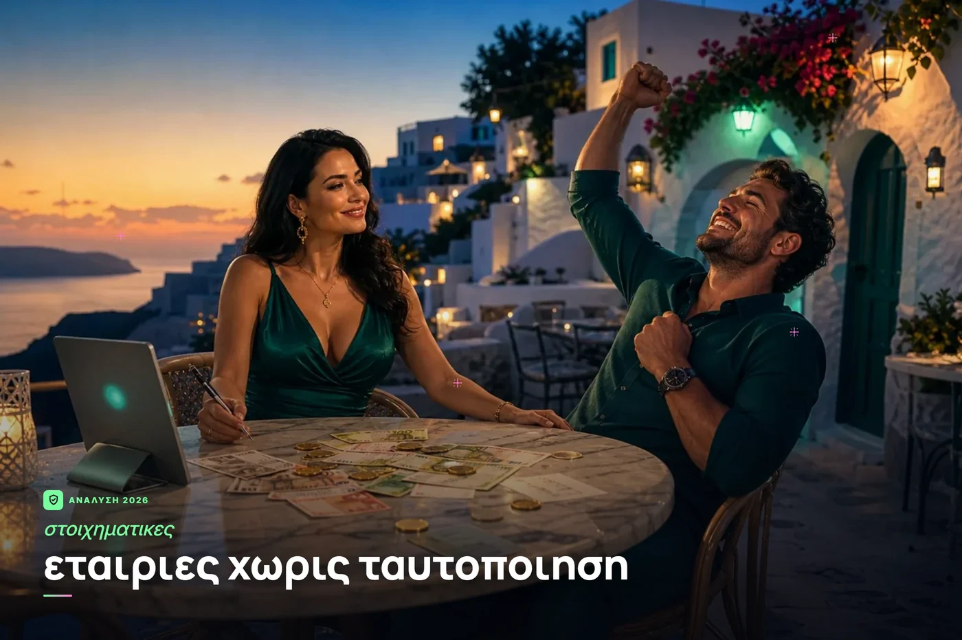 στοιχηματικες εταιριες χωρις ταυτοποιηση